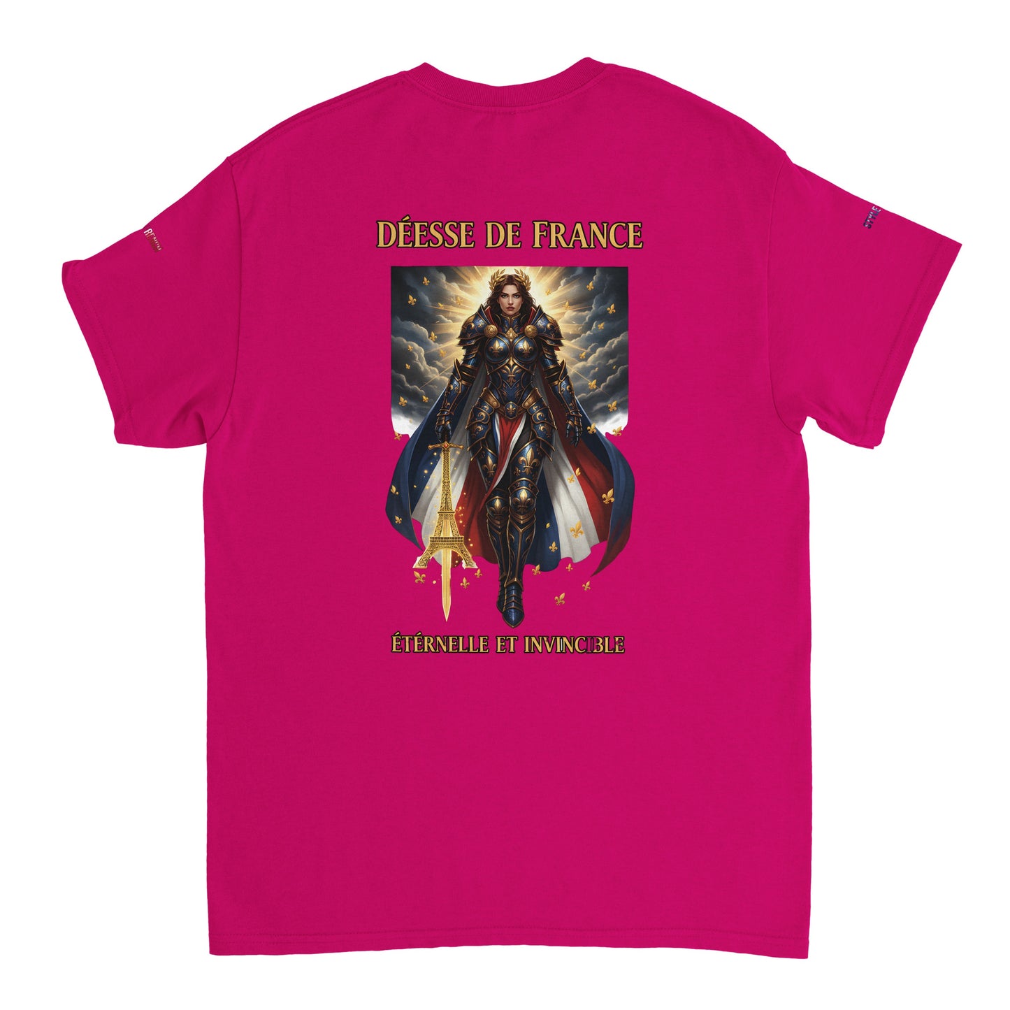 Women's Goddess of France Thick Crewneck T-Shirt | Gildan® 5000