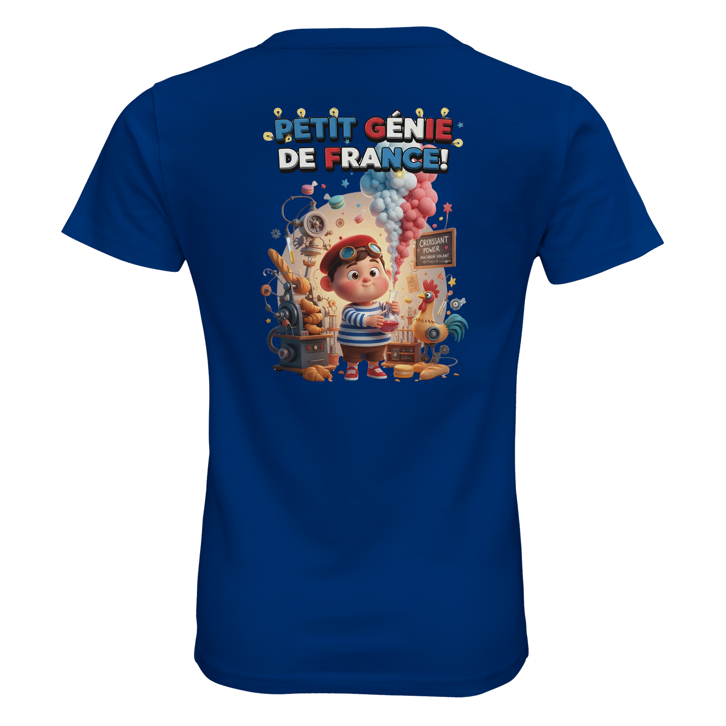Bio-T-Shirt für Jungen, eng anliegend, mit Aufschrift „Kleines Genie“ | SOL'S Pioneer Kids 03578