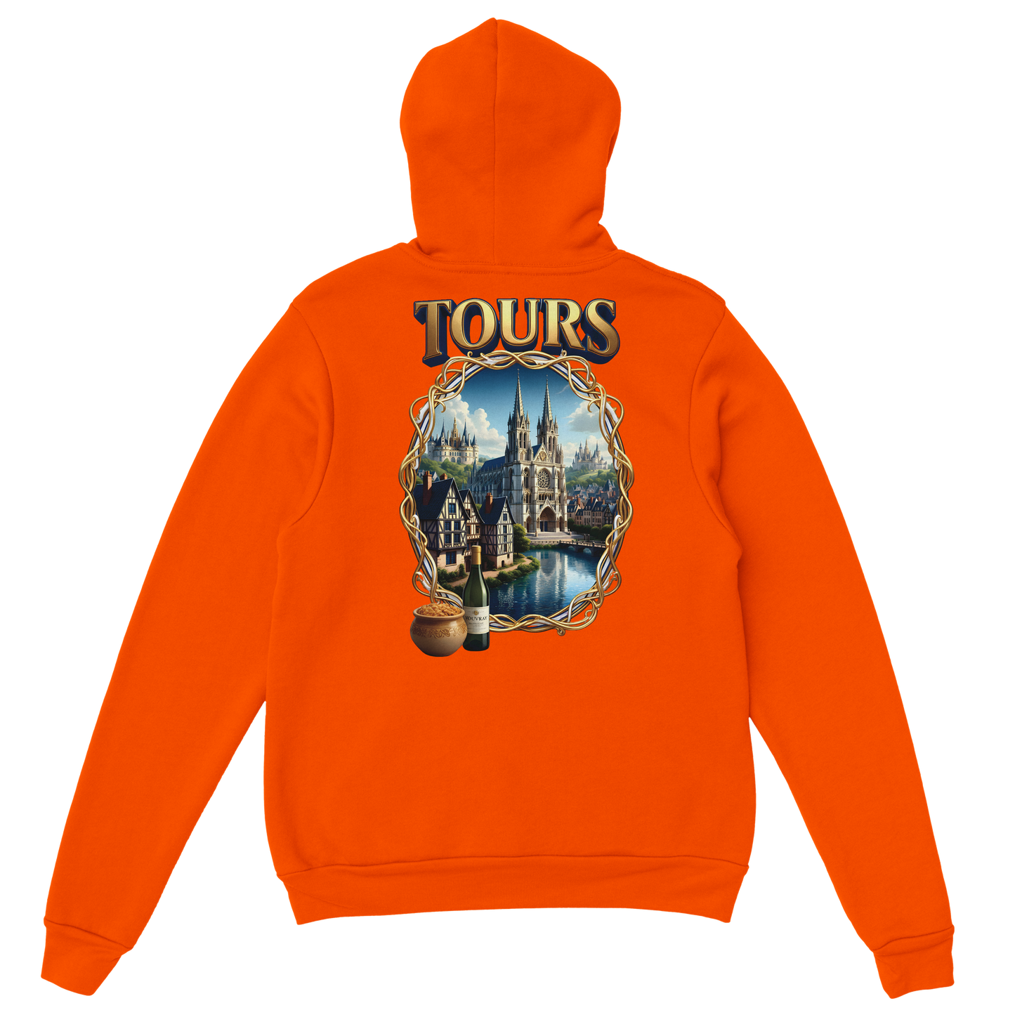 Unisex Tours city of France classic hoodie | Gildan® 18500