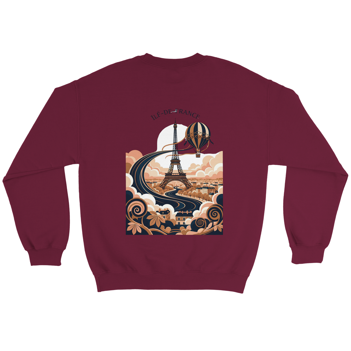 Ile de France Unisex Classic Crewneck Sweatshirt | Gildan® 18000