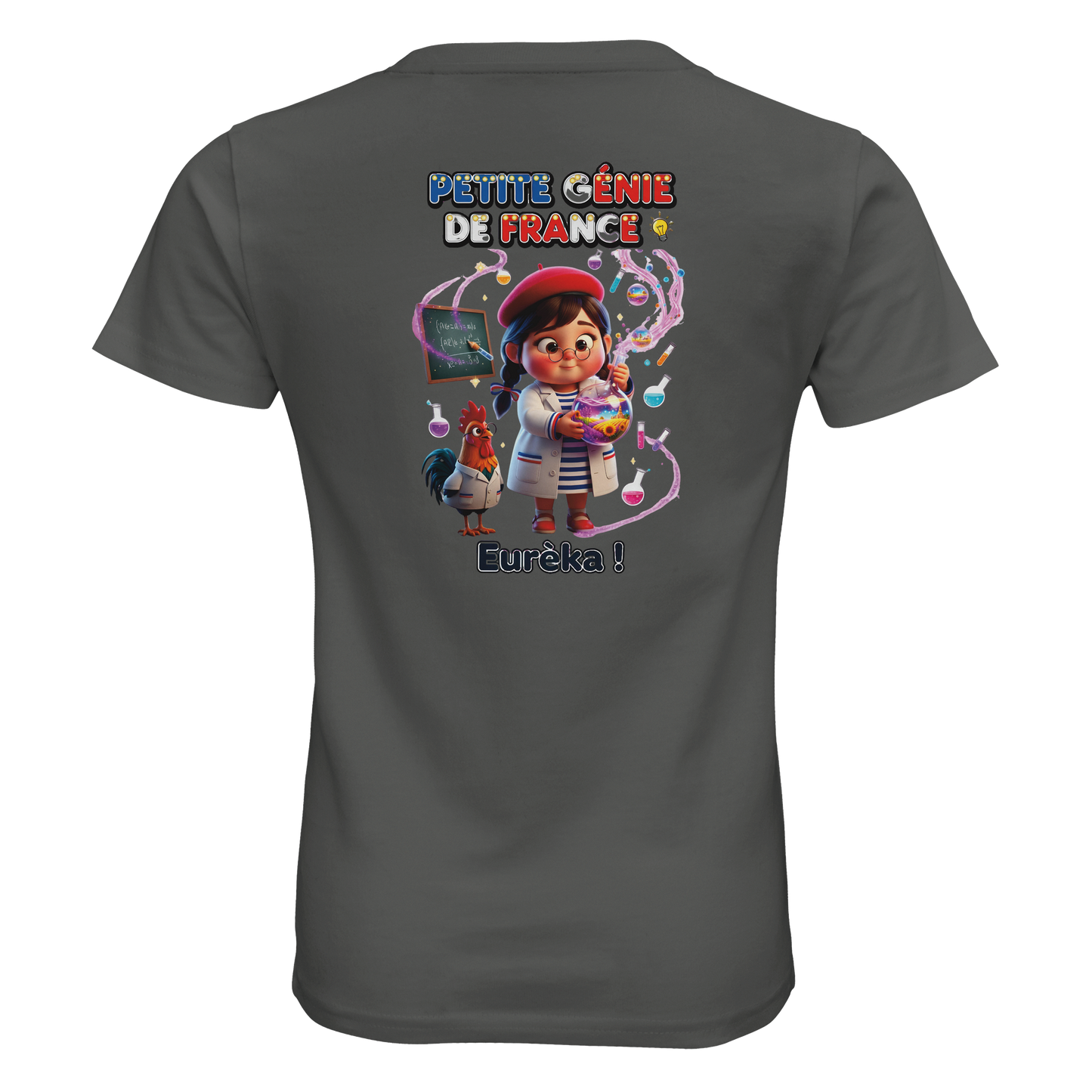 T-Shirt Mädchen „Kleines Genie aus Frankreich“ Bio | SOL'S Pioneer Kids 03578
