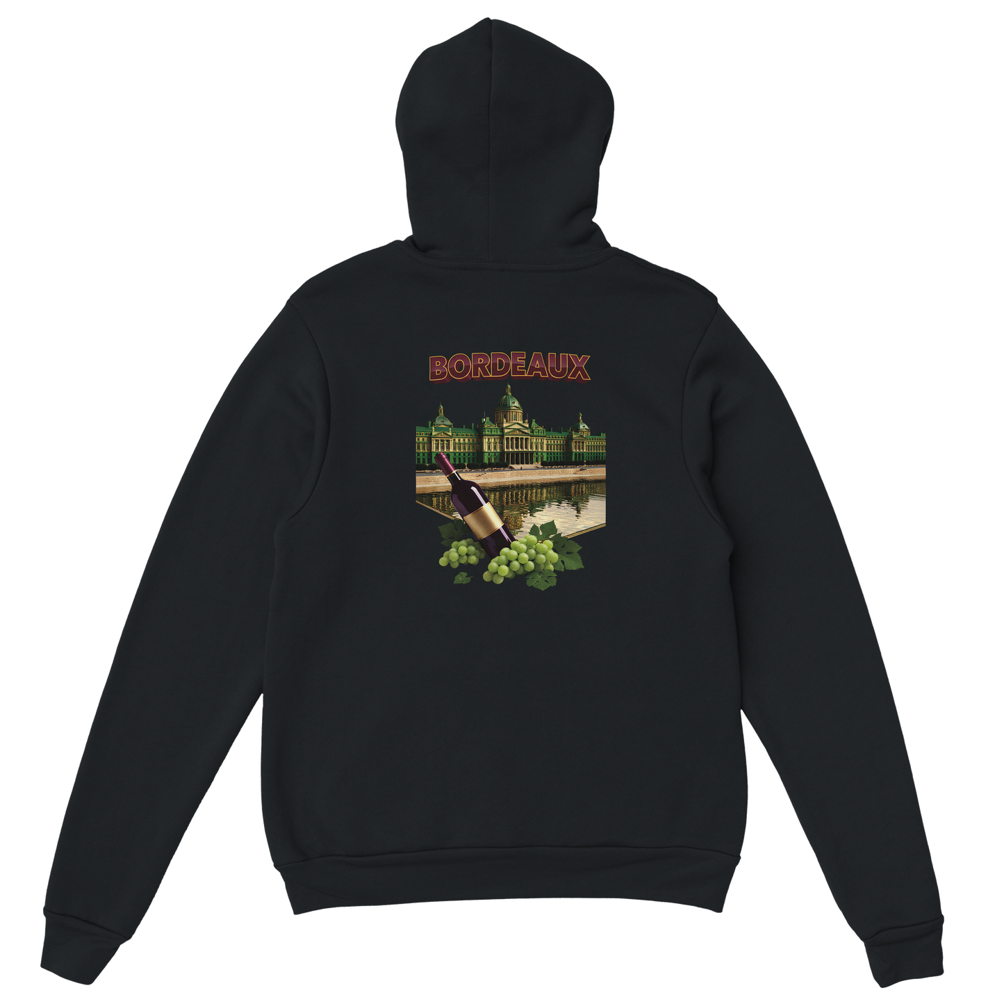 Unisex-Hoodie Bordeaux Stadt Frankreich klassisch | Gildan® 18500