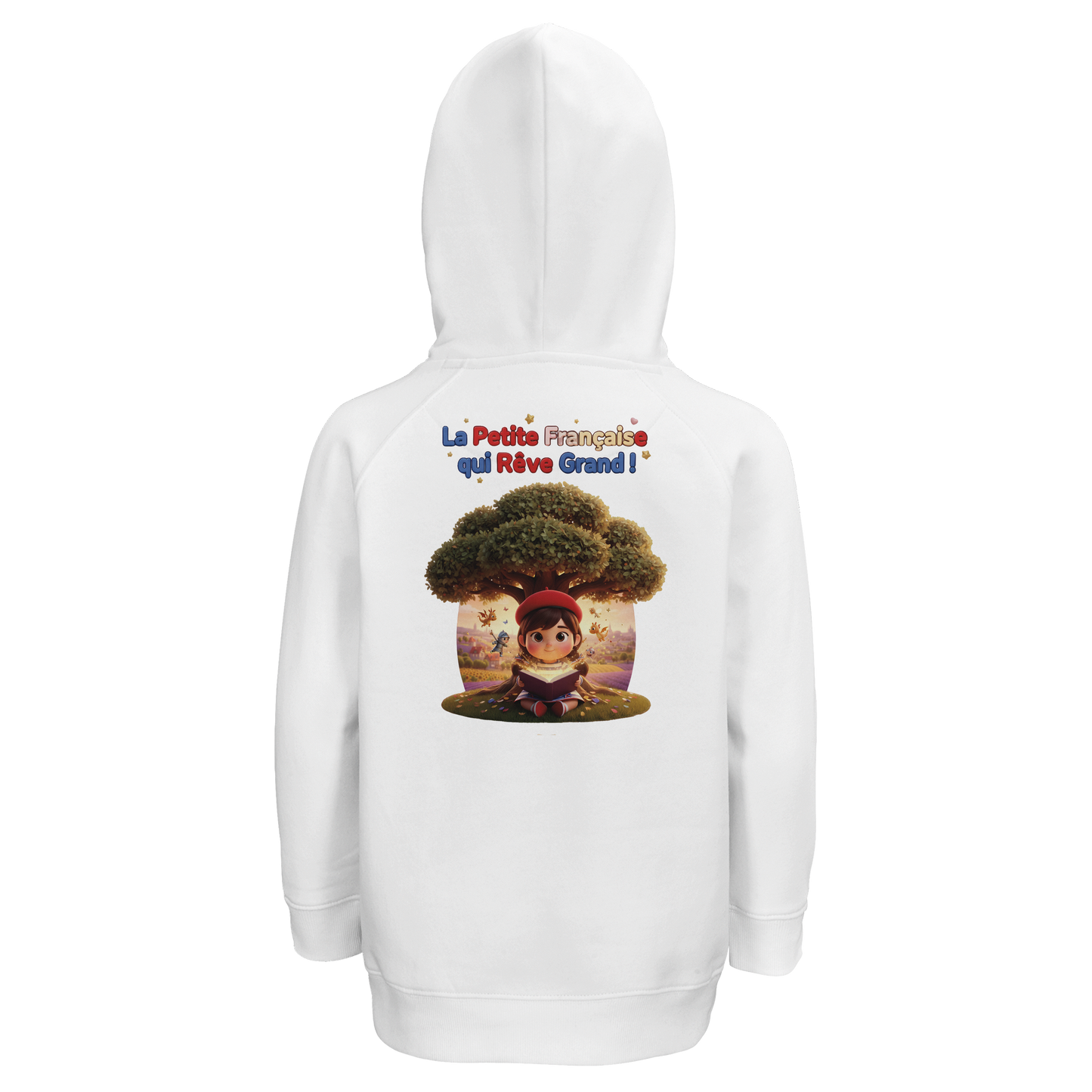 Mädchen-Hoodie französischer Stil „la petite française qui rêve grand“ bio | SOL'S Stellar Kids 03576