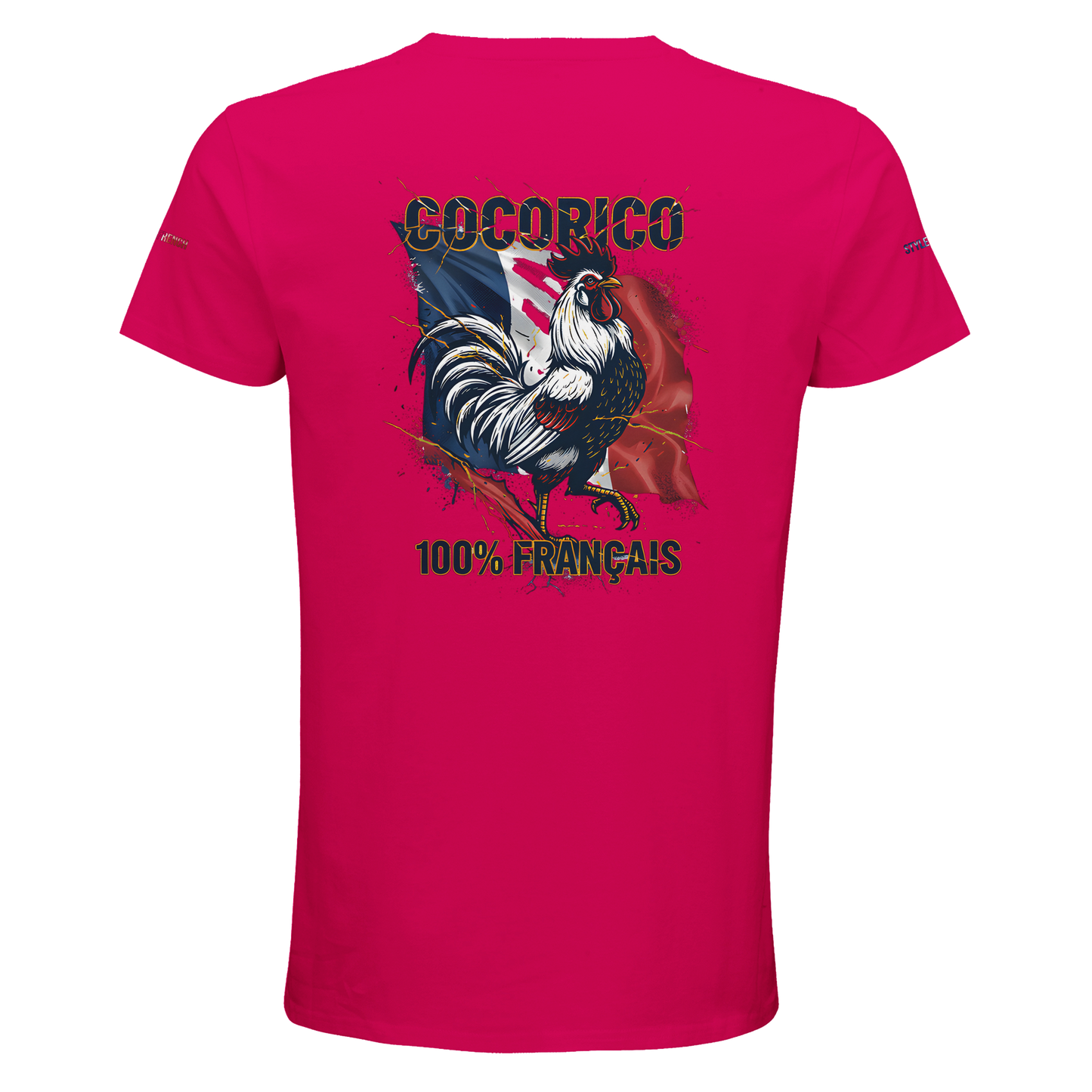 T-Shirt cocorico Herren French-Style Bio, tailliert | SOL'S Pioneer Men 03565