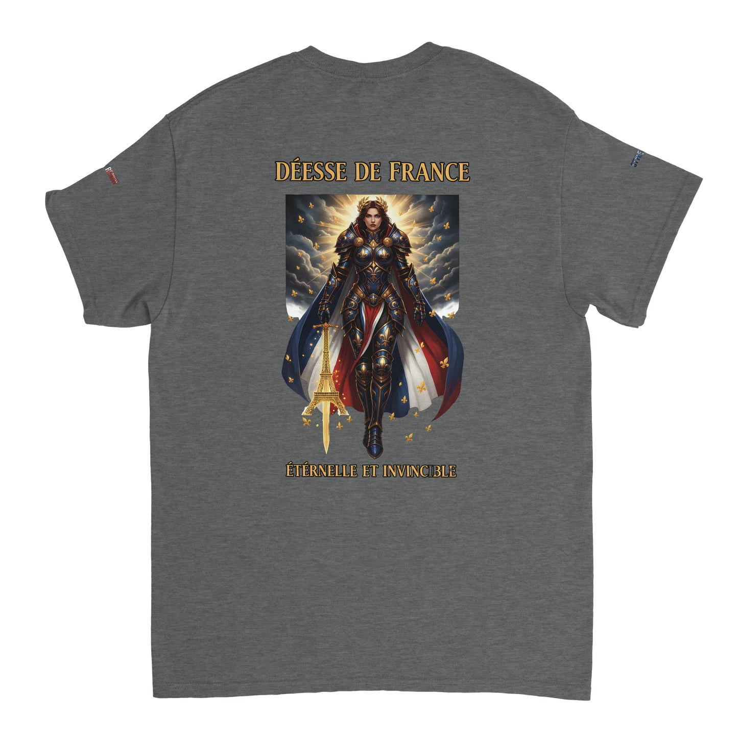 Women's Goddess of France Thick Crewneck T-Shirt | Gildan® 5000