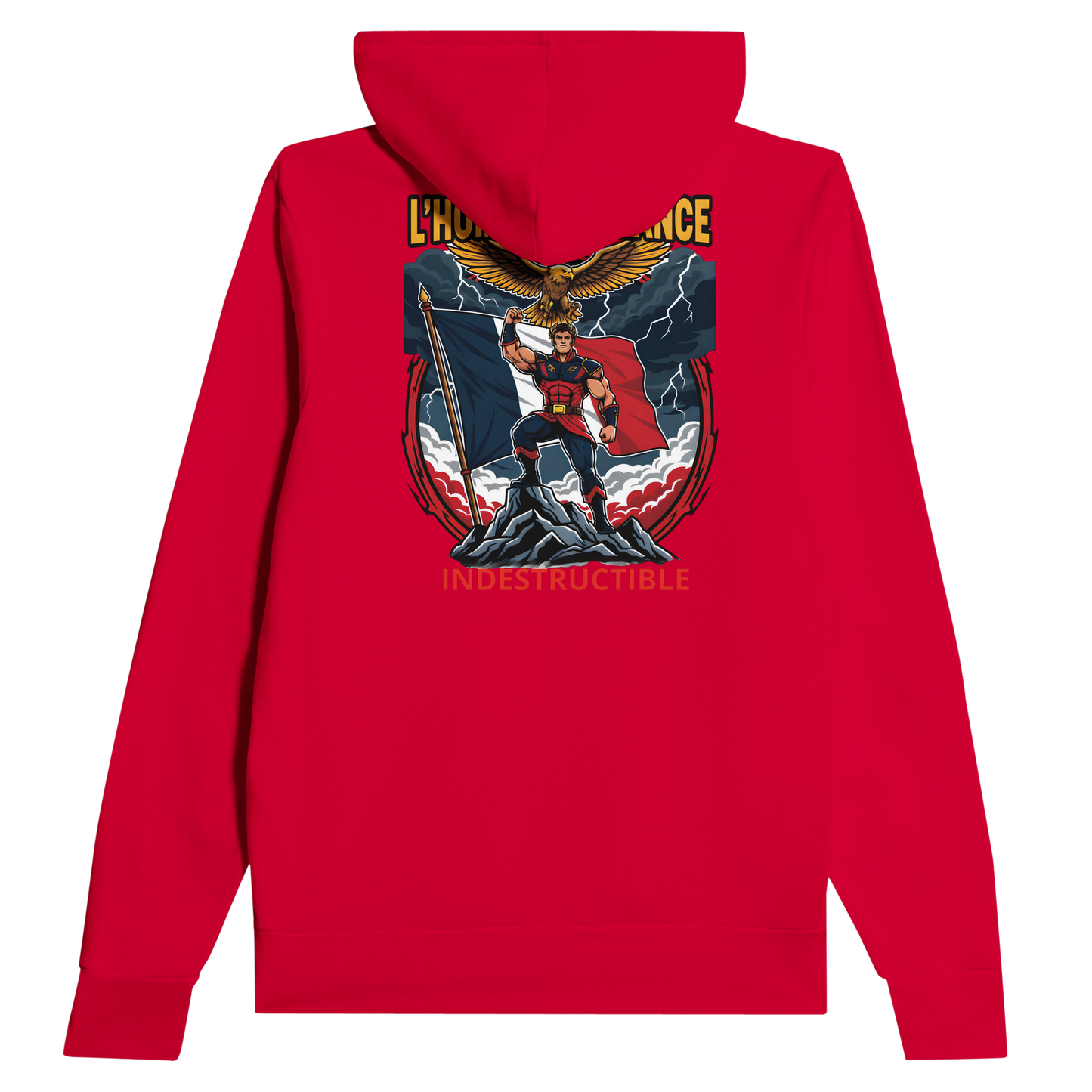 - Men's Hoodie from France - French Style | Bella + Canvas 3719