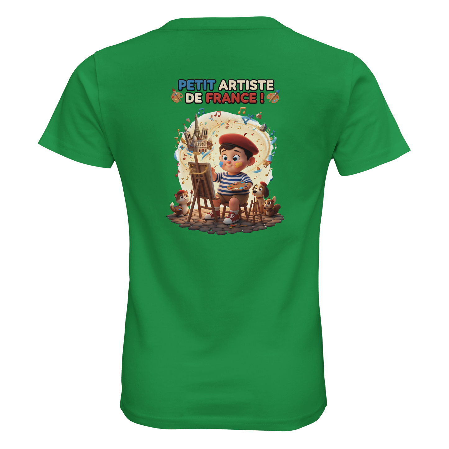 T-Shirt Junge kleiner Künstler aus Frankreich | SOL'S Pioneer Kids 03578