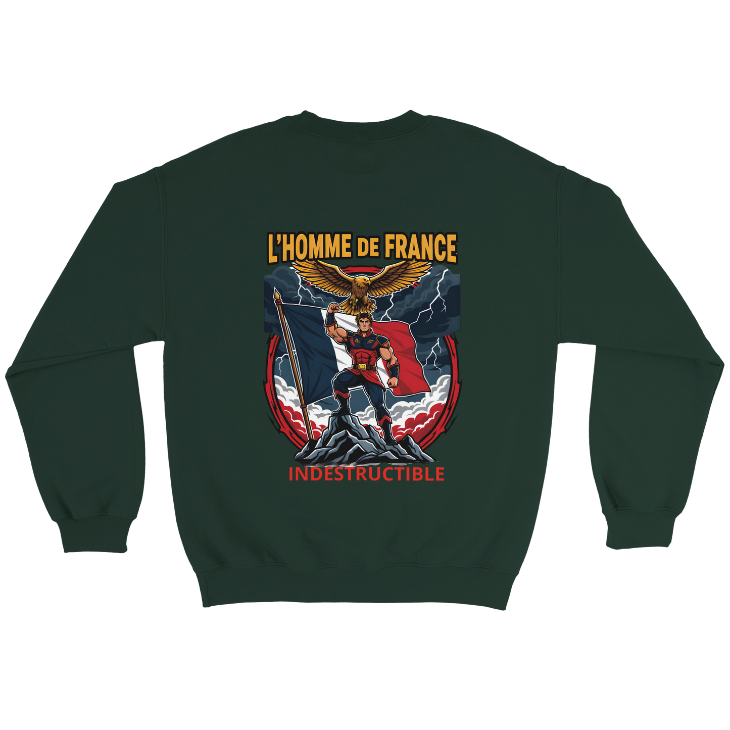 Men's French Classic Crewneck Sweatshirt | Gildan® 18000