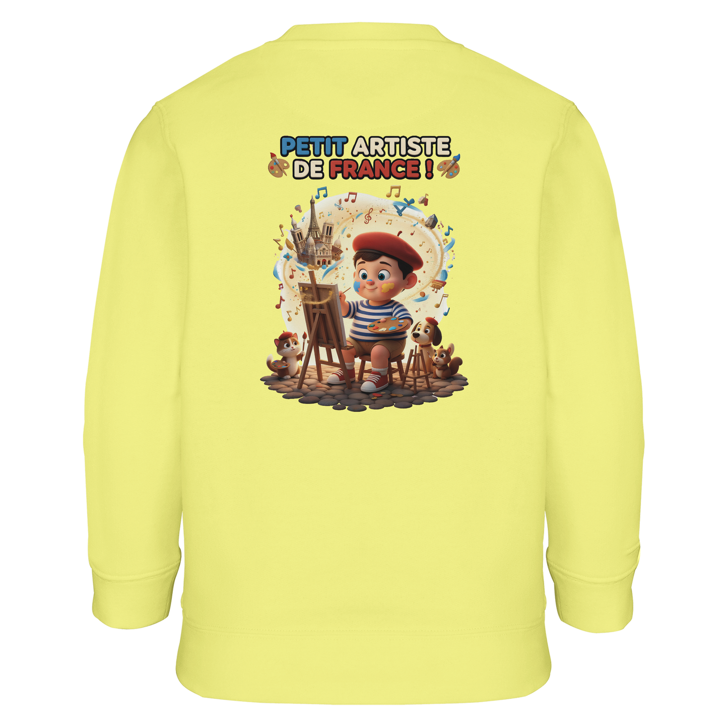 Kids Sweatshirt boy little artist from France | SOL'S Columbia Kids 04239