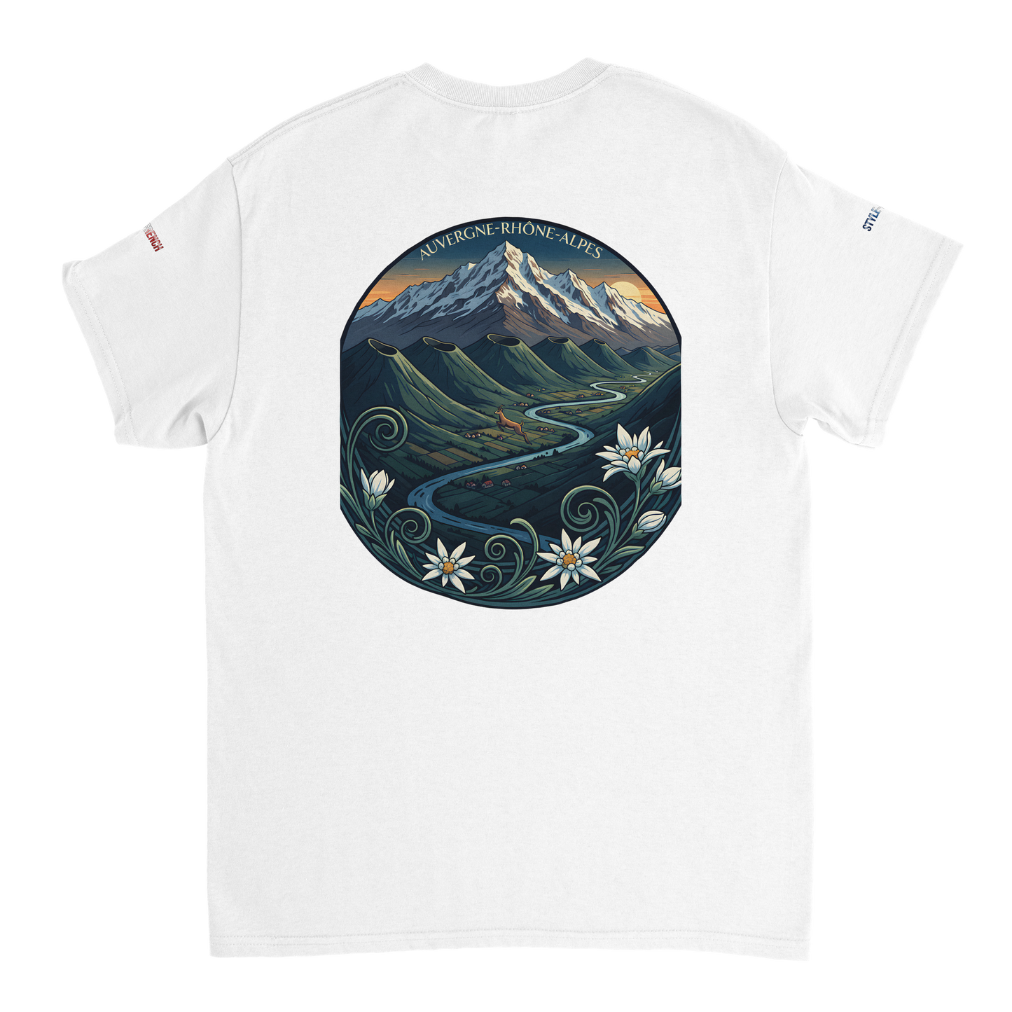 Auvergne-Rhône-Alpes Unisex Heavy Cotton T-Shirt | Gildan® 5000