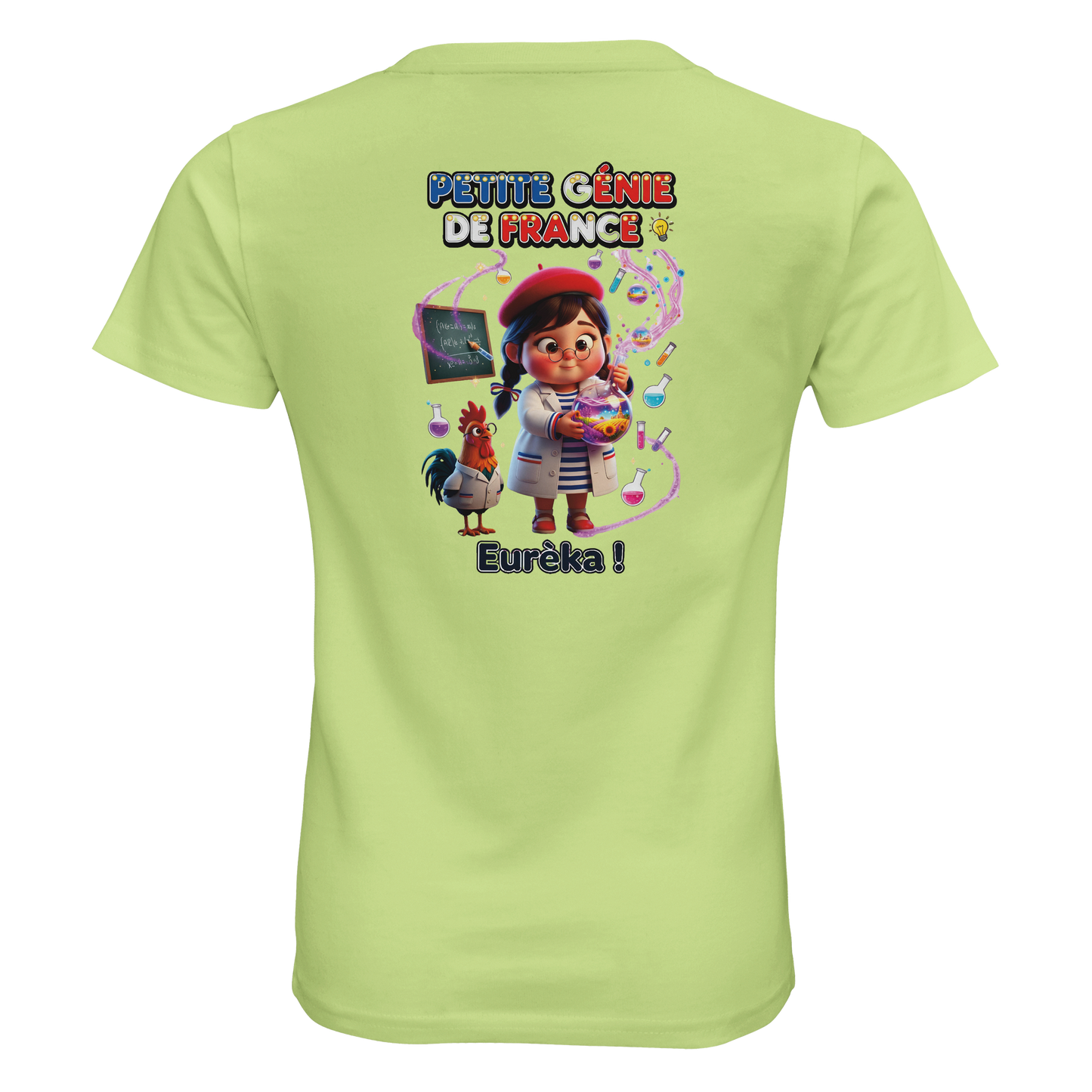 T-Shirt Mädchen „Kleines Genie aus Frankreich“ Bio | SOL'S Pioneer Kids 03578
