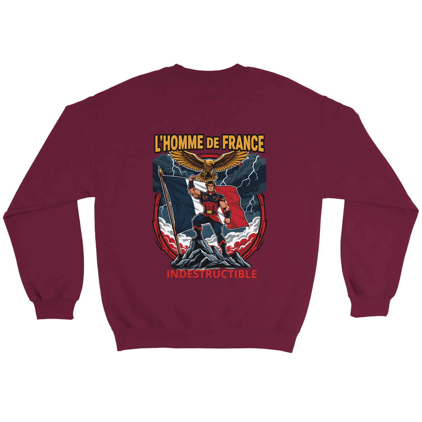 Men's French Classic Crewneck Sweatshirt | Gildan® 18000