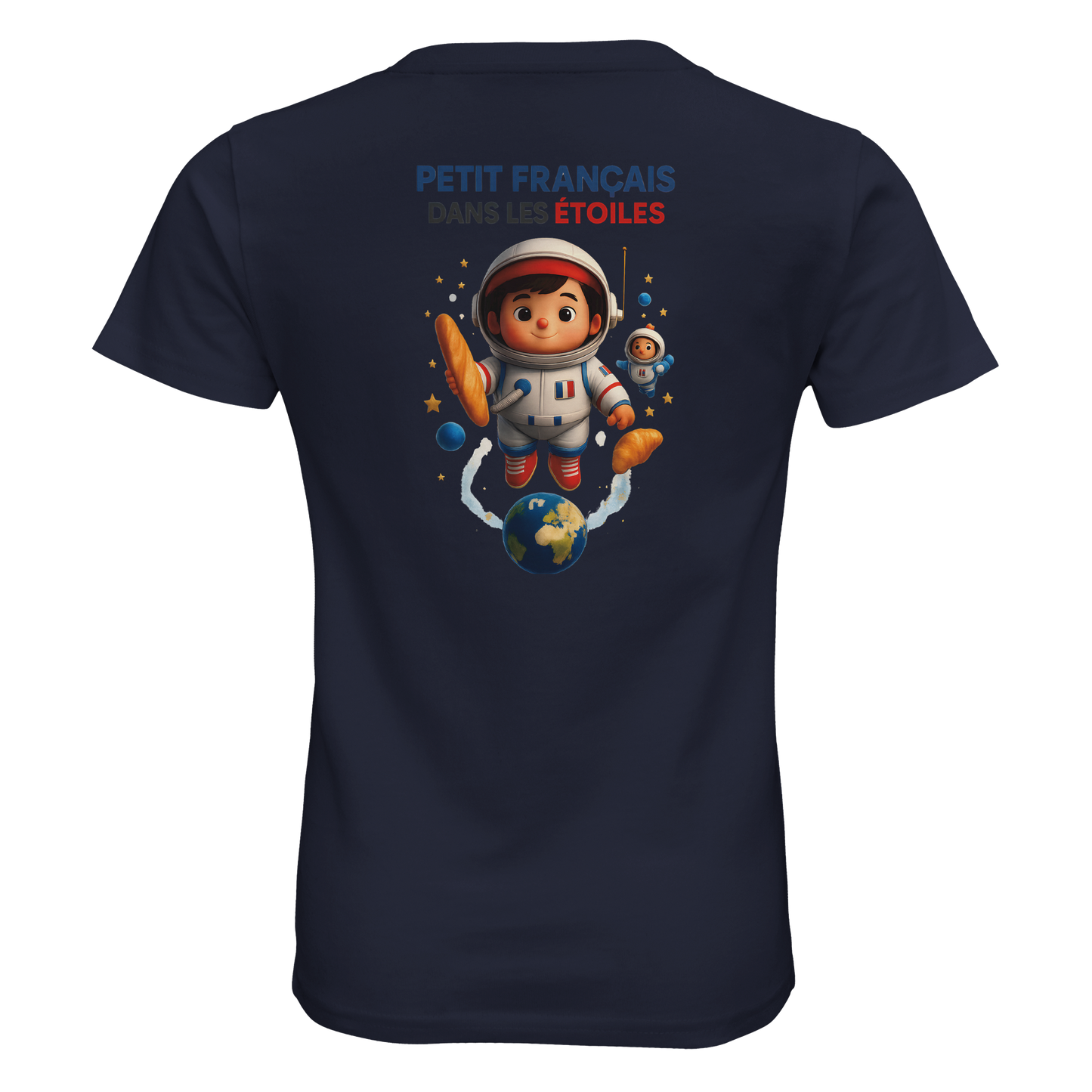 Jungen-Sweatshirt kleiner Franzose in den Sternen | SOL'S Columbia Kids 04239 recycelte Mischung