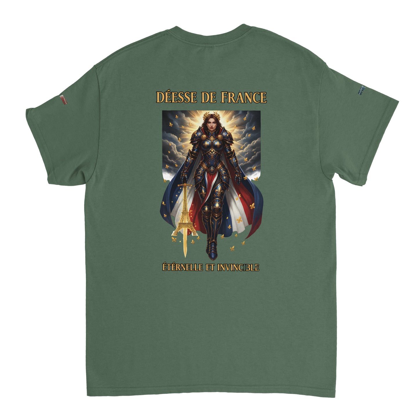 Women's Goddess of France Thick Crewneck T-Shirt | Gildan® 5000