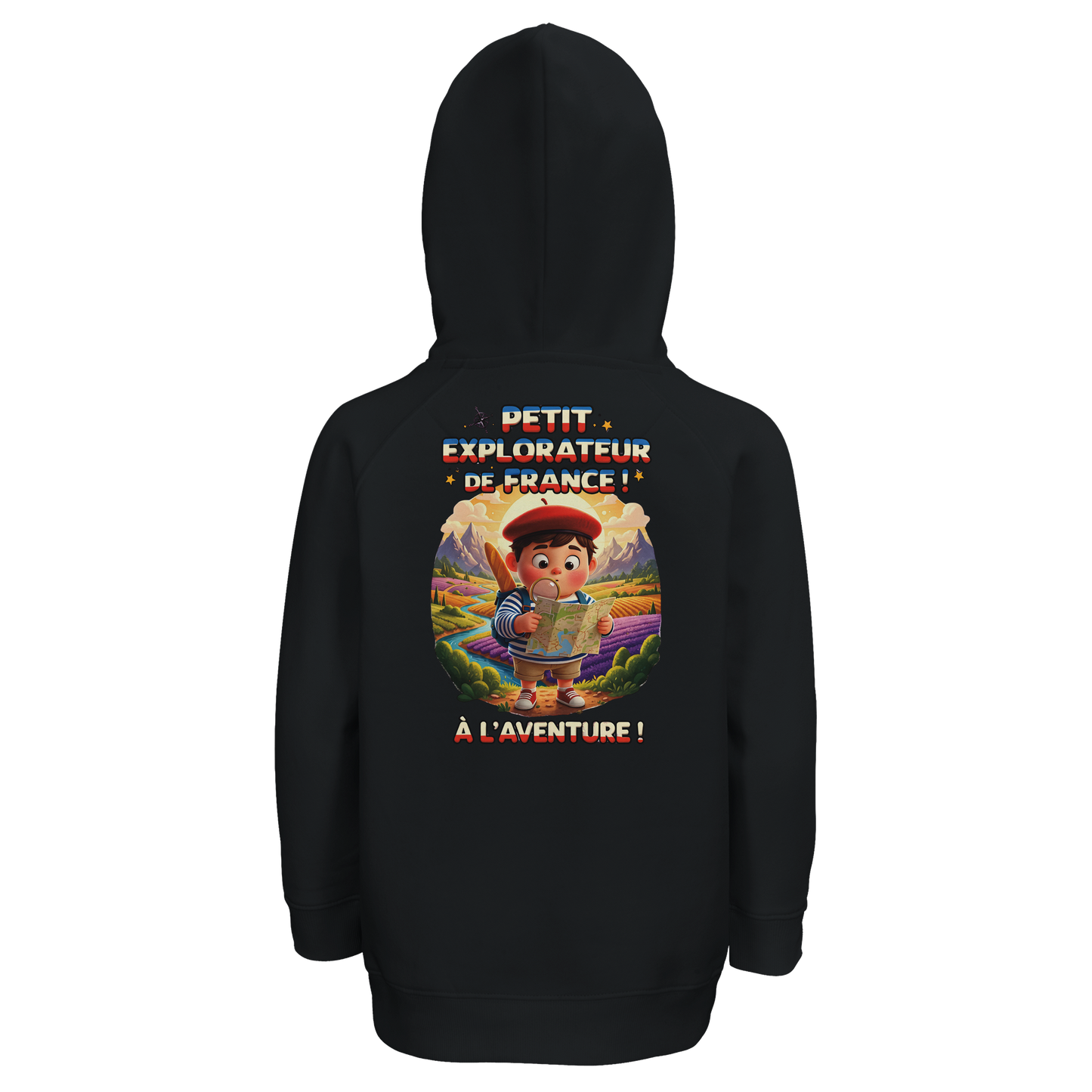 Kapuzenpulli kleiner Entdecker für Jungen, French Style, Bio-Kinderkleidung | SOL'S Stellar Kids 03576