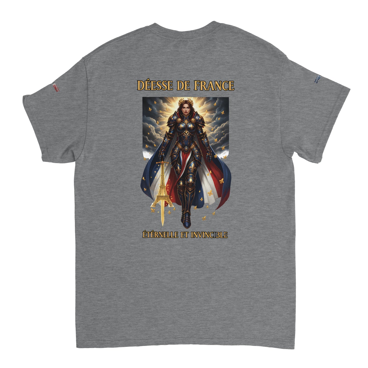 Women's Goddess of France Thick Crewneck T-Shirt | Gildan® 5000