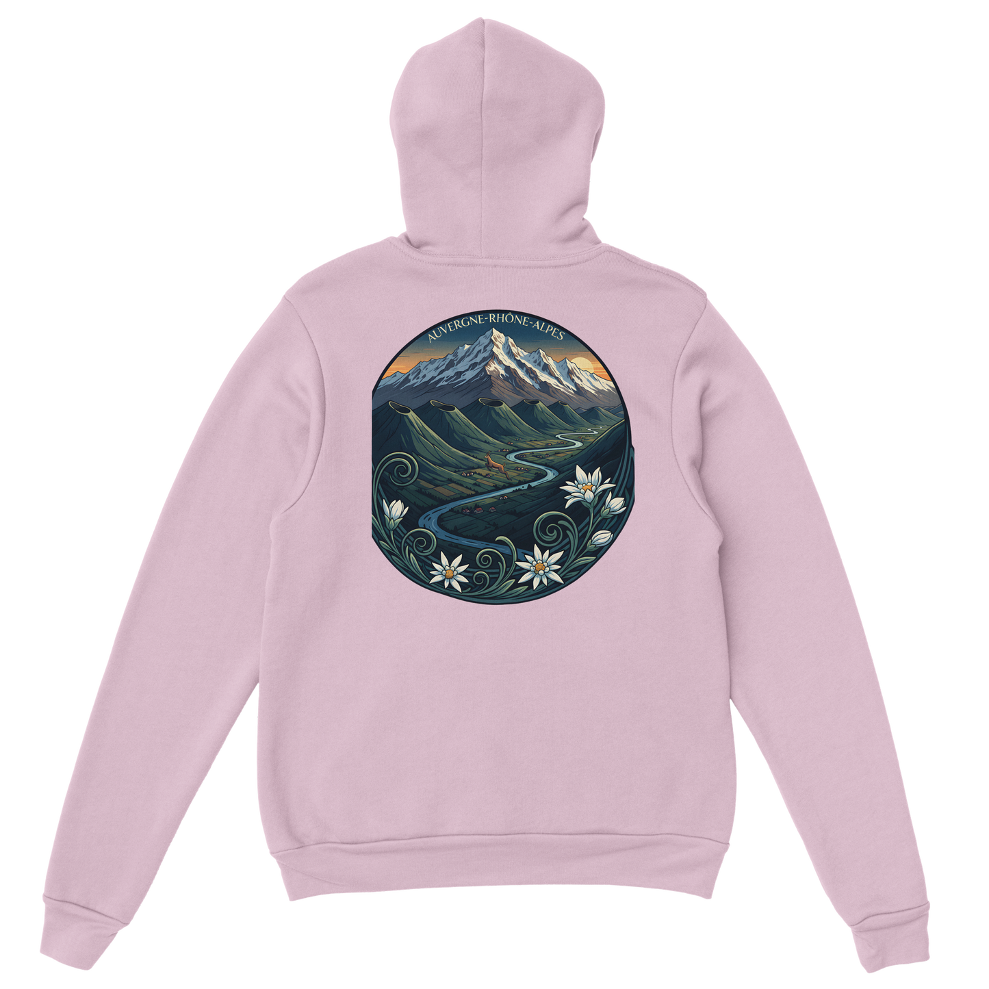 Klassischer Unisex-Kapuzenpullover Auvergne-Rhône-Alpes | Gildan® 18500