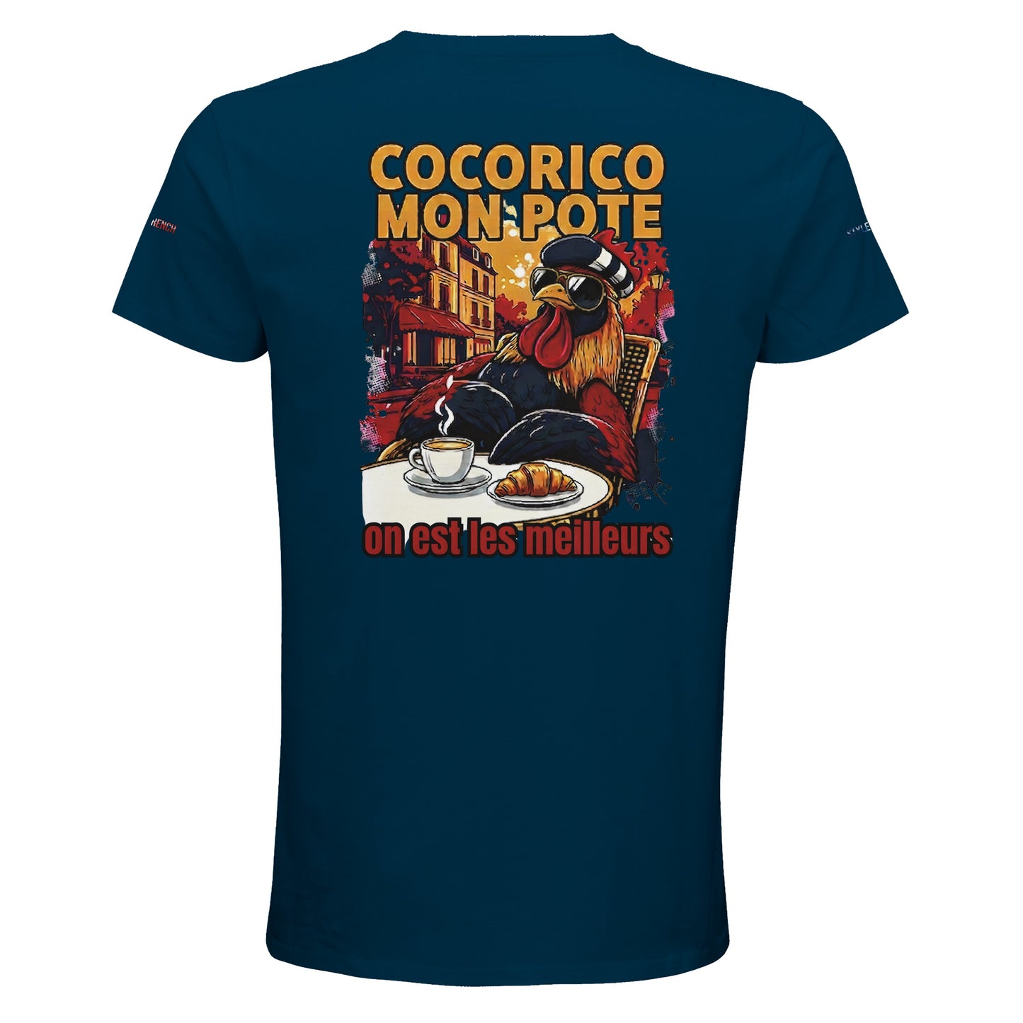 T-Shirt Cocorico Wir sind die Besten  Herren French Style  Bio Fitted | SOL'S Pioneer Men 03565