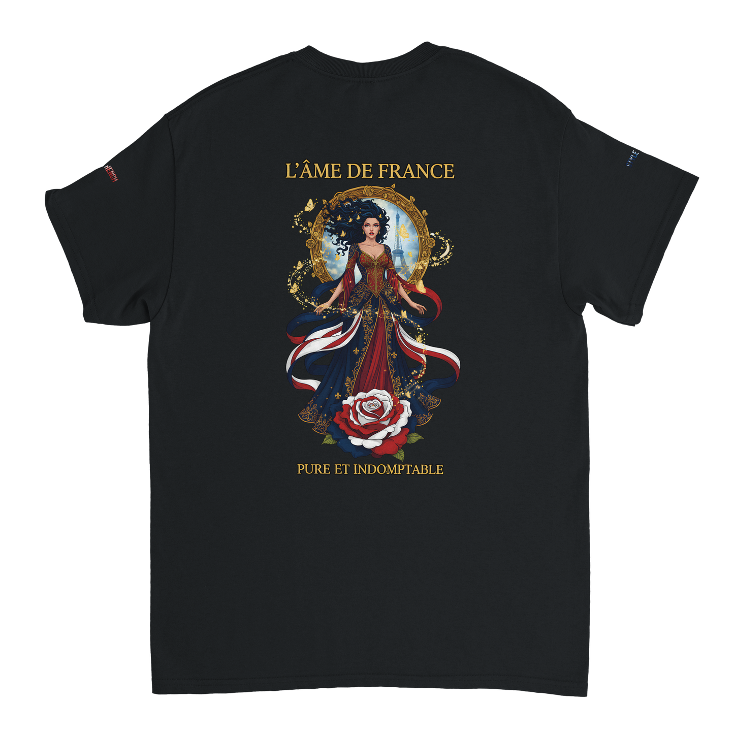 Women's T-shirt The Soul of France French Style Heavyweight Crewneck | Gildan® 5000