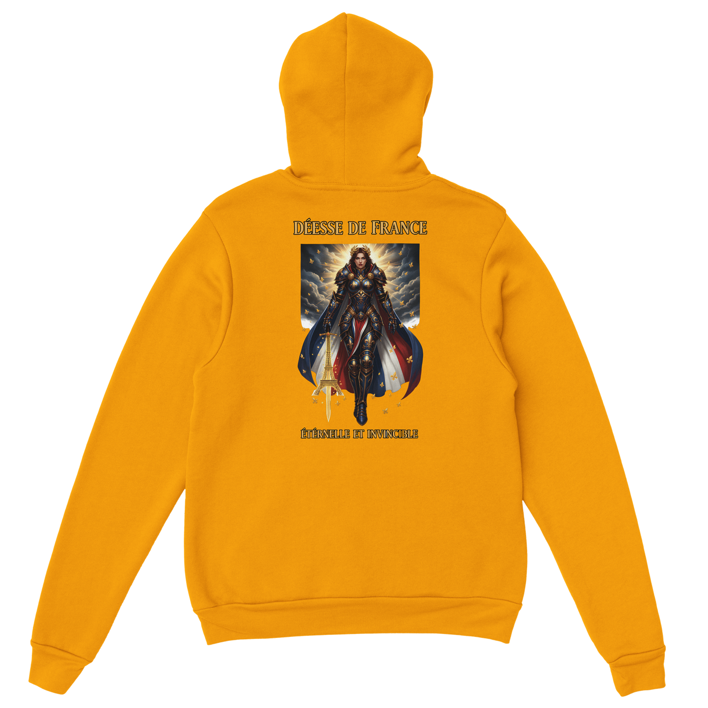Damen-Kapuzenpullover „French Goddess“ im klassischen French-Stil | Gildan® 18500