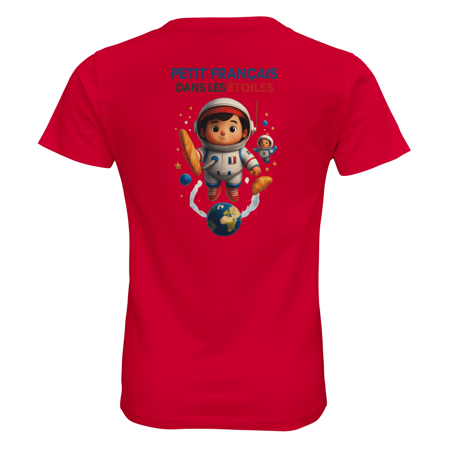 Jungen-Sweatshirt kleiner Franzose in den Sternen | SOL'S Columbia Kids 04239 recycelte Mischung