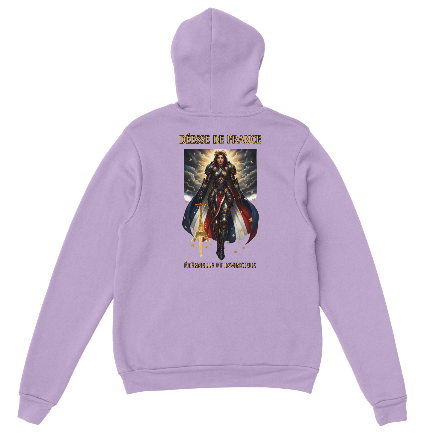 Damen-Kapuzenpullover „French Goddess“ im klassischen French-Stil | Gildan® 18500