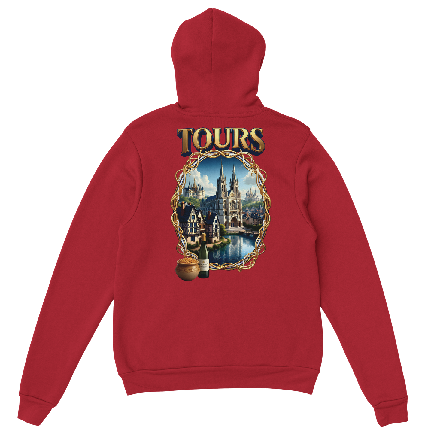 Unisex Tours city of France classic hoodie | Gildan® 18500