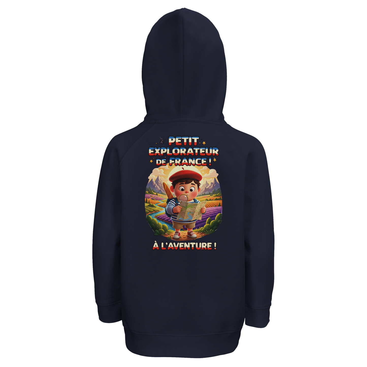 Kapuzenpulli kleiner Entdecker für Jungen, French Style, Bio-Kinderkleidung | SOL'S Stellar Kids 03576