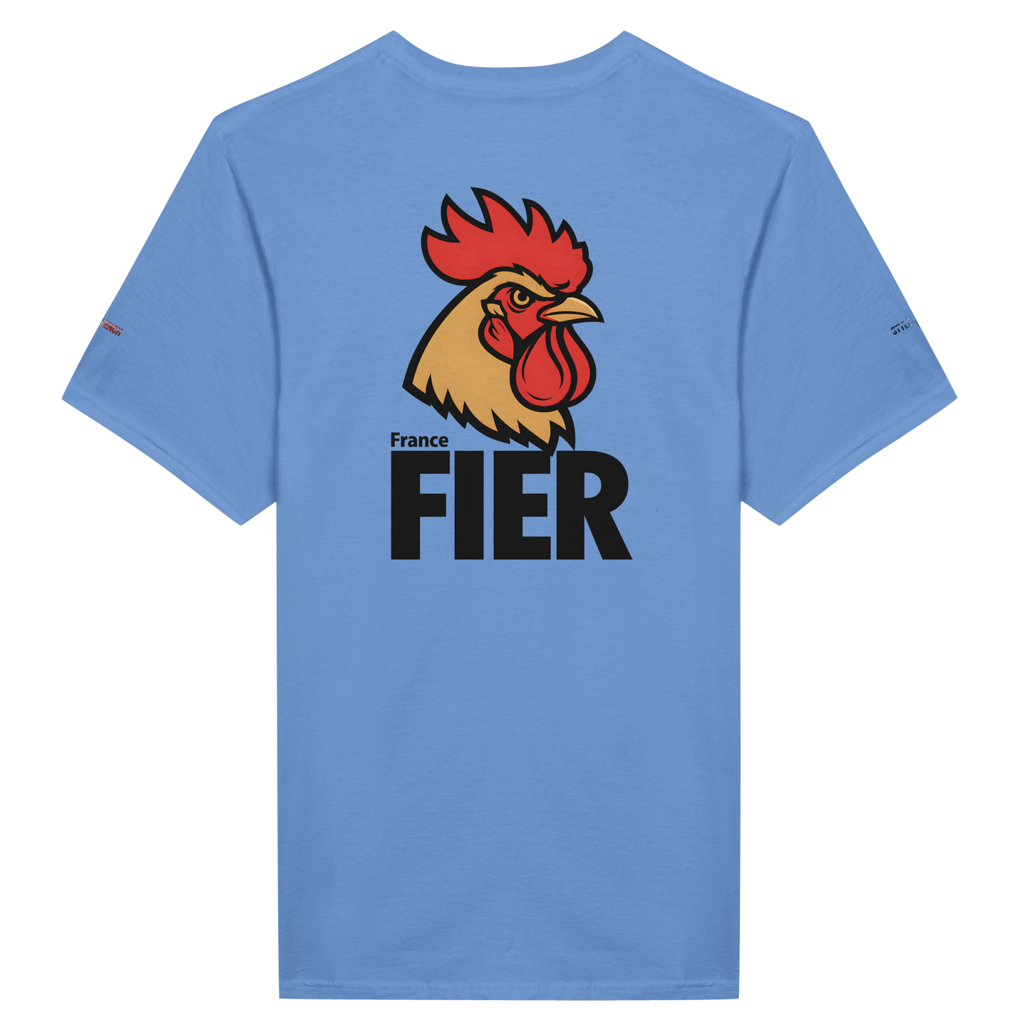 T-Shirt Herren Frankreich stolz klassischer Rundhalsausschnitt | Gildan® 64000