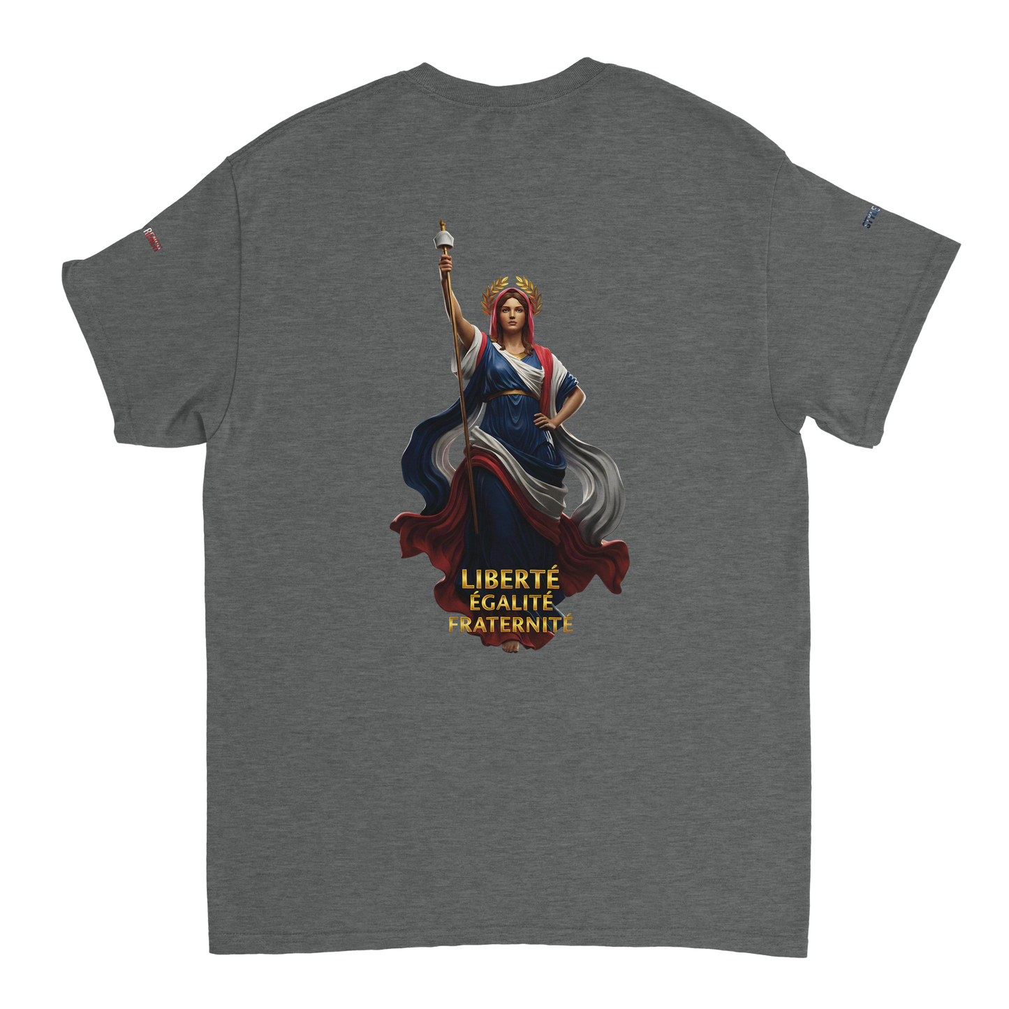 T-Shirt femme  France Patriote   - Coton Premium - Coupe Classique