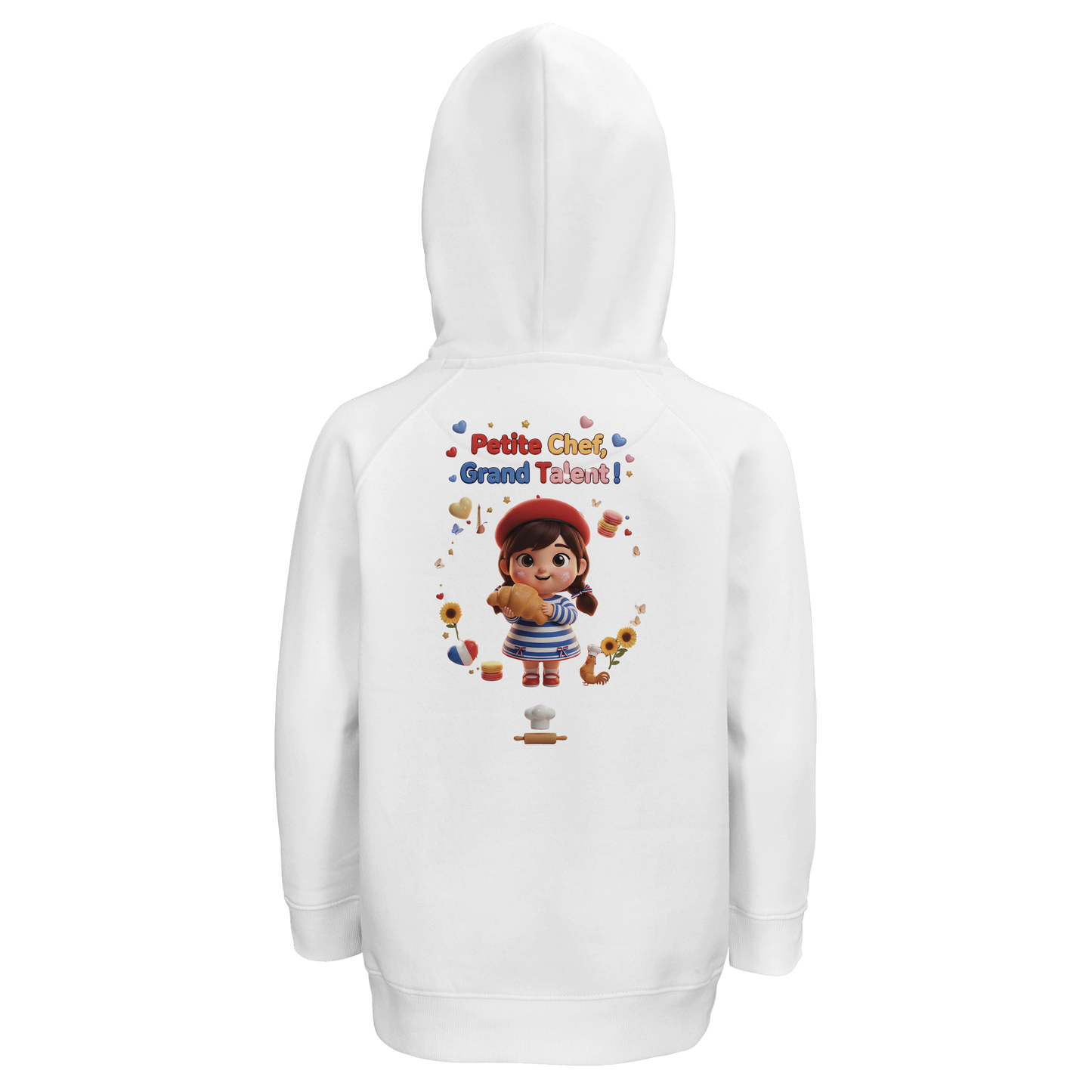 Kapuzenpulli kleines Chef-Mädchen großes Talent Bio | SOL'S Stellar Kids 03576