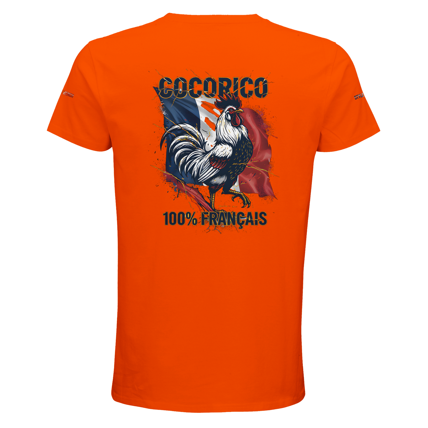 T-Shirt cocorico Herren French-Style Bio, tailliert | SOL'S Pioneer Men 03565