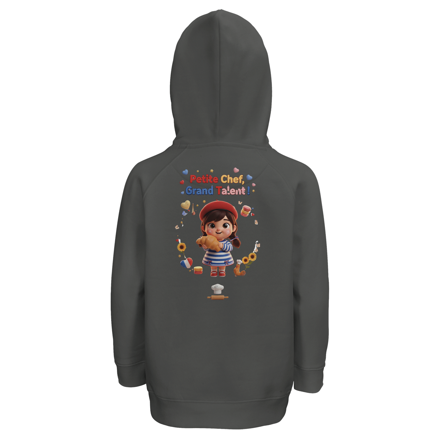 Kapuzenpulli kleines Chef-Mädchen großes Talent Bio | SOL'S Stellar Kids 03576