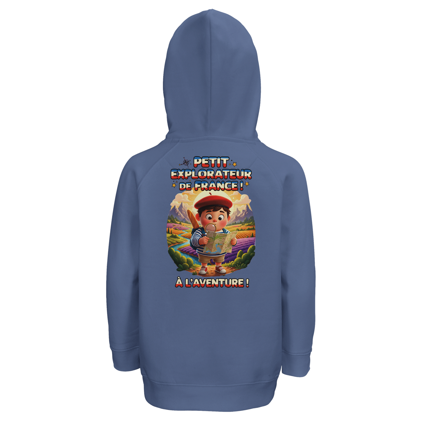 Kapuzenpulli kleiner Entdecker für Jungen, French Style, Bio-Kinderkleidung | SOL'S Stellar Kids 03576