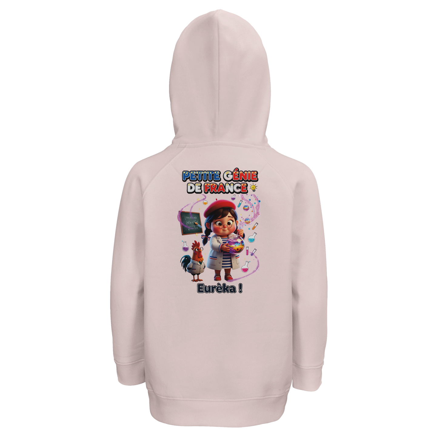 Mädchen-Kapuzenpullover "Kleines Genie aus Frankreich" Bio | SOL'S Stellar Kids 03576
