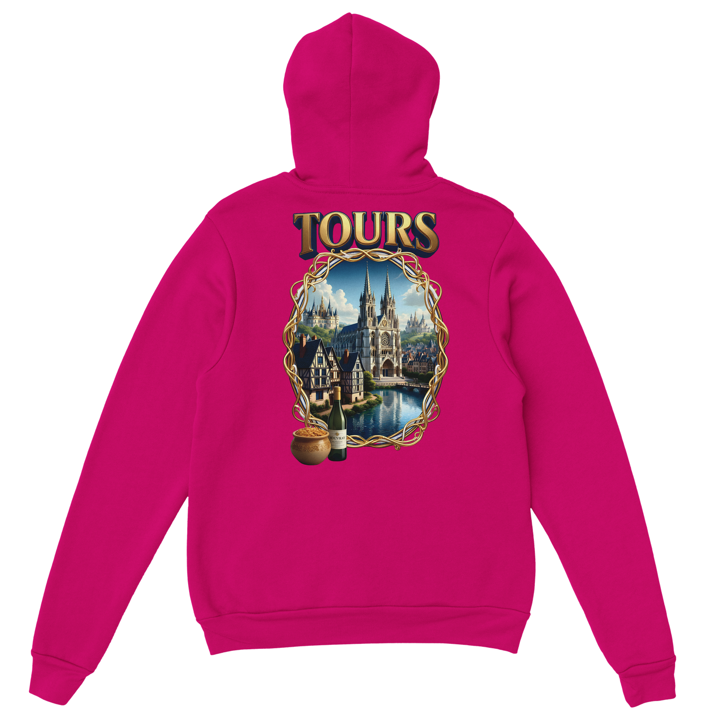Unisex Tours city of France classic hoodie | Gildan® 18500
