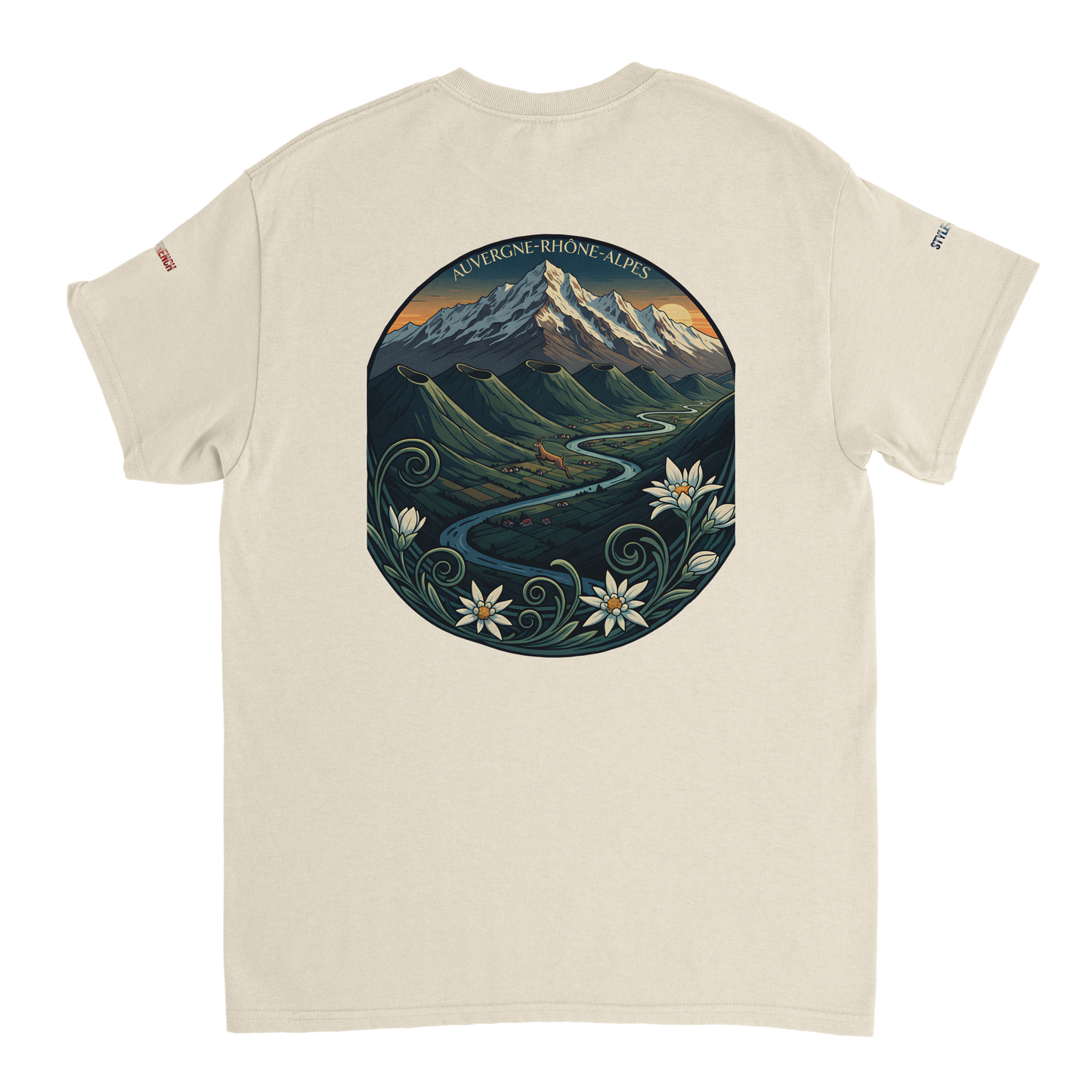 Auvergne-Rhône-Alpes Unisex Heavy Cotton T-Shirt | Gildan® 5000