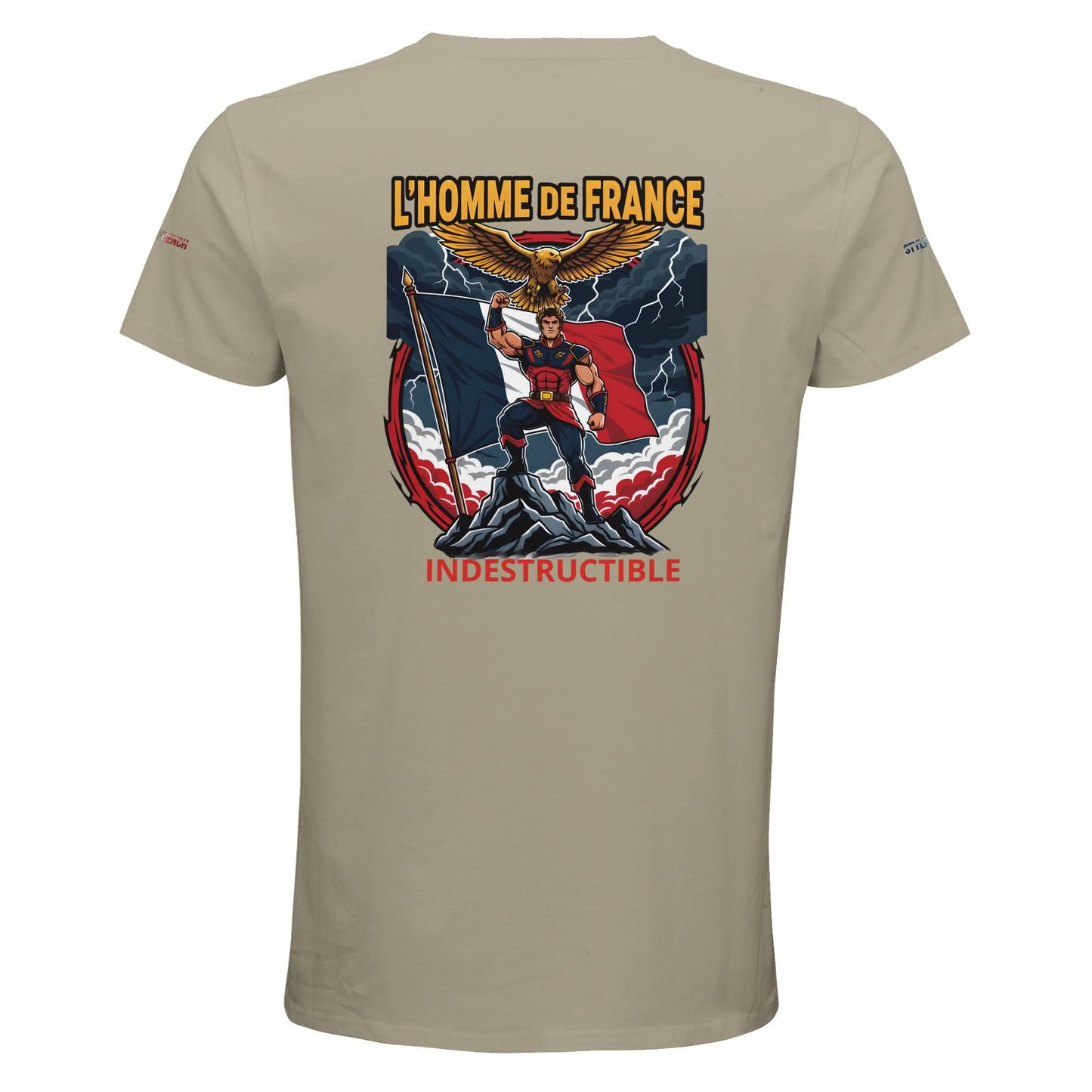 Men's French Style Organic Fitted T-shirt | SOL'S Pioneer Men 03565