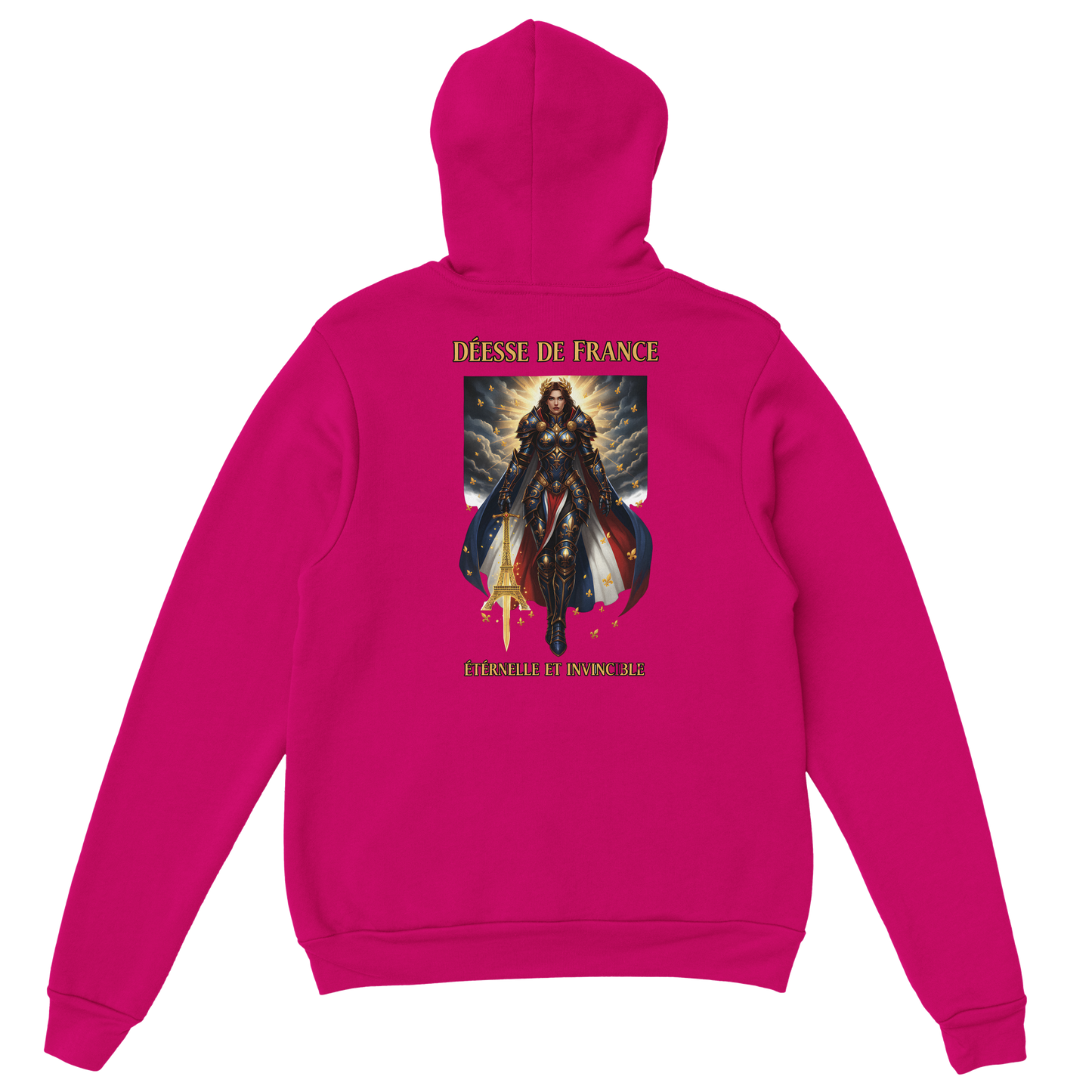 Damen-Kapuzenpullover „French Goddess“ im klassischen French-Stil | Gildan® 18500