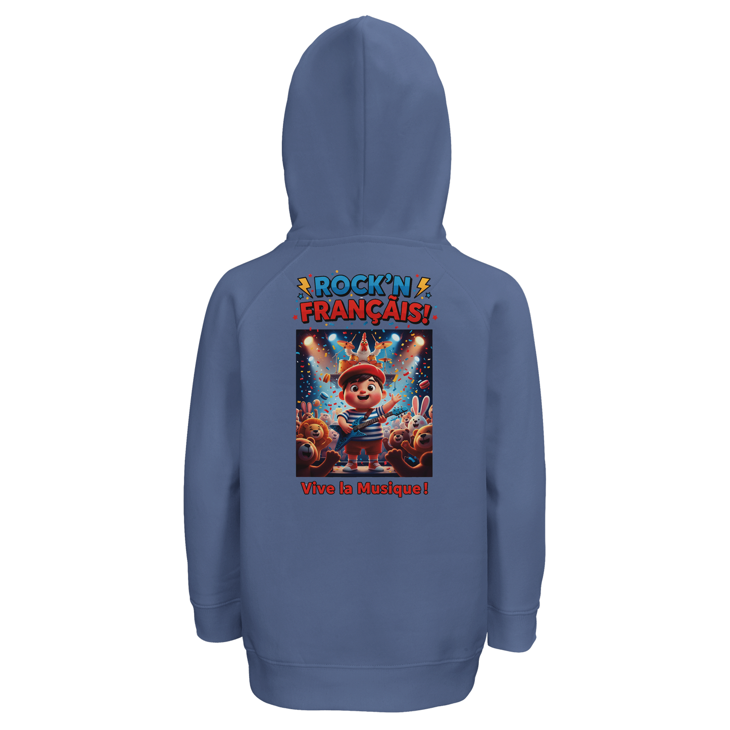 Hoodie für Jungen "rock'n français" bio | SOL'S Stellar Kids 03576