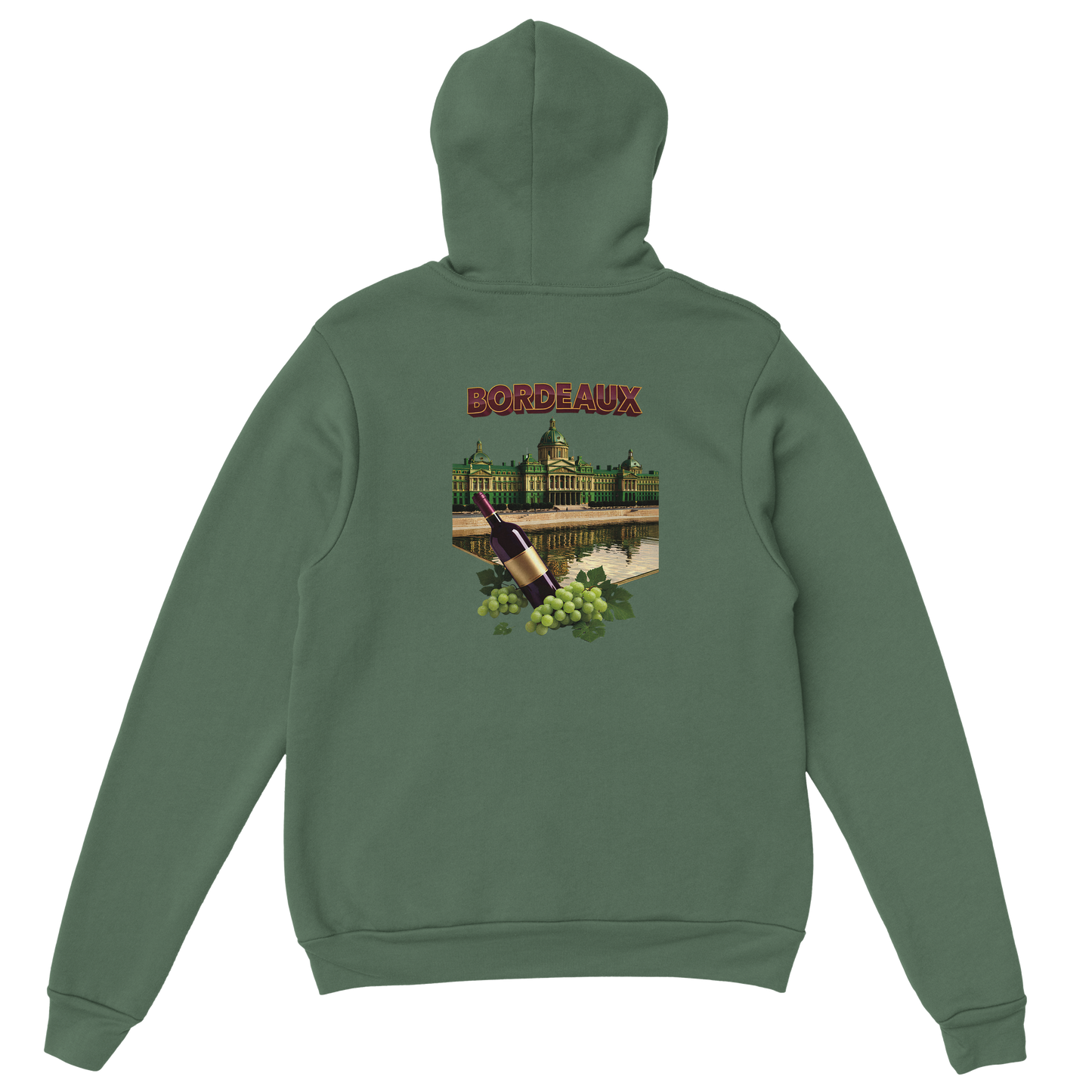 Unisex-Hoodie Bordeaux Stadt Frankreich klassisch | Gildan® 18500