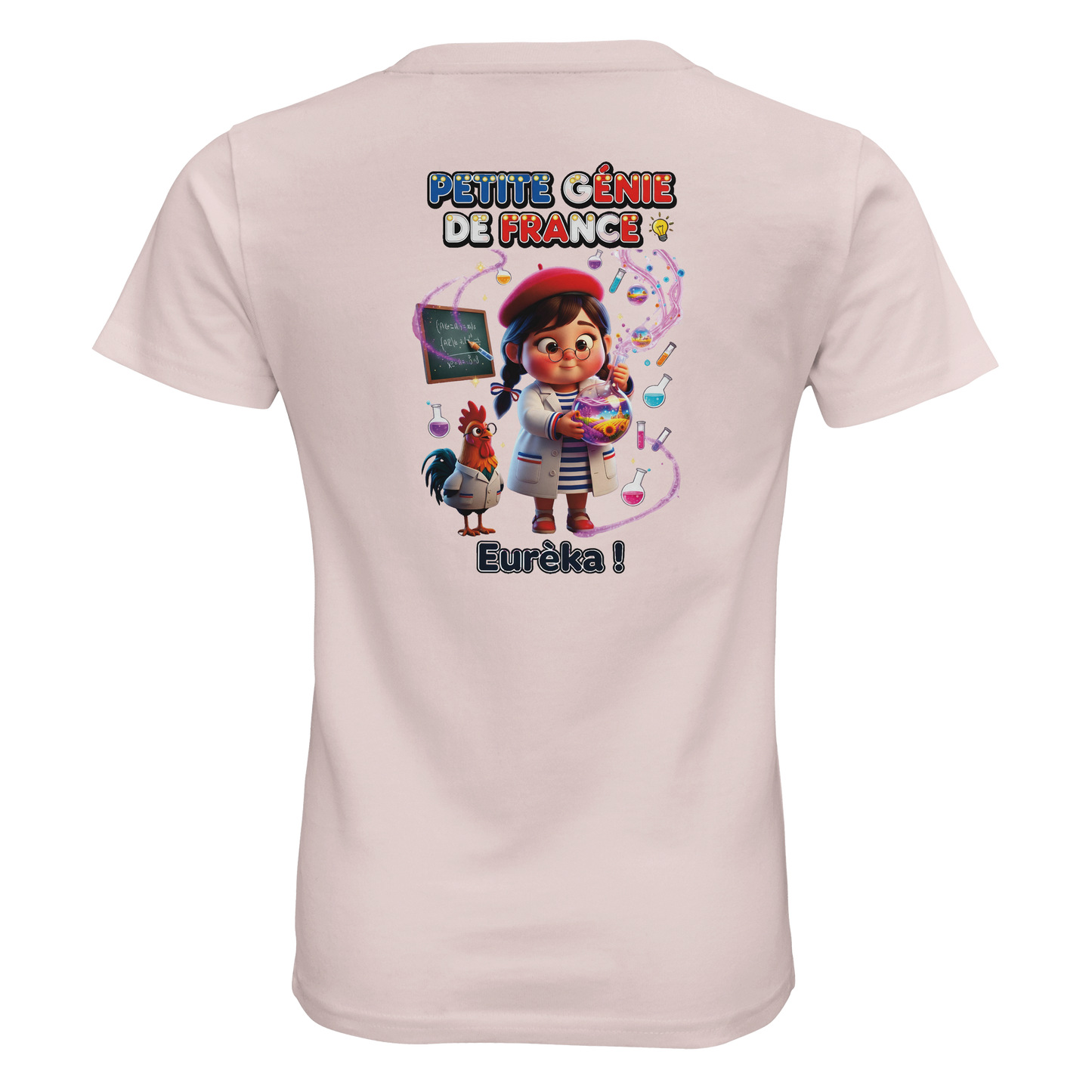 T-Shirt Mädchen „Kleines Genie aus Frankreich“ Bio | SOL'S Pioneer Kids 03578