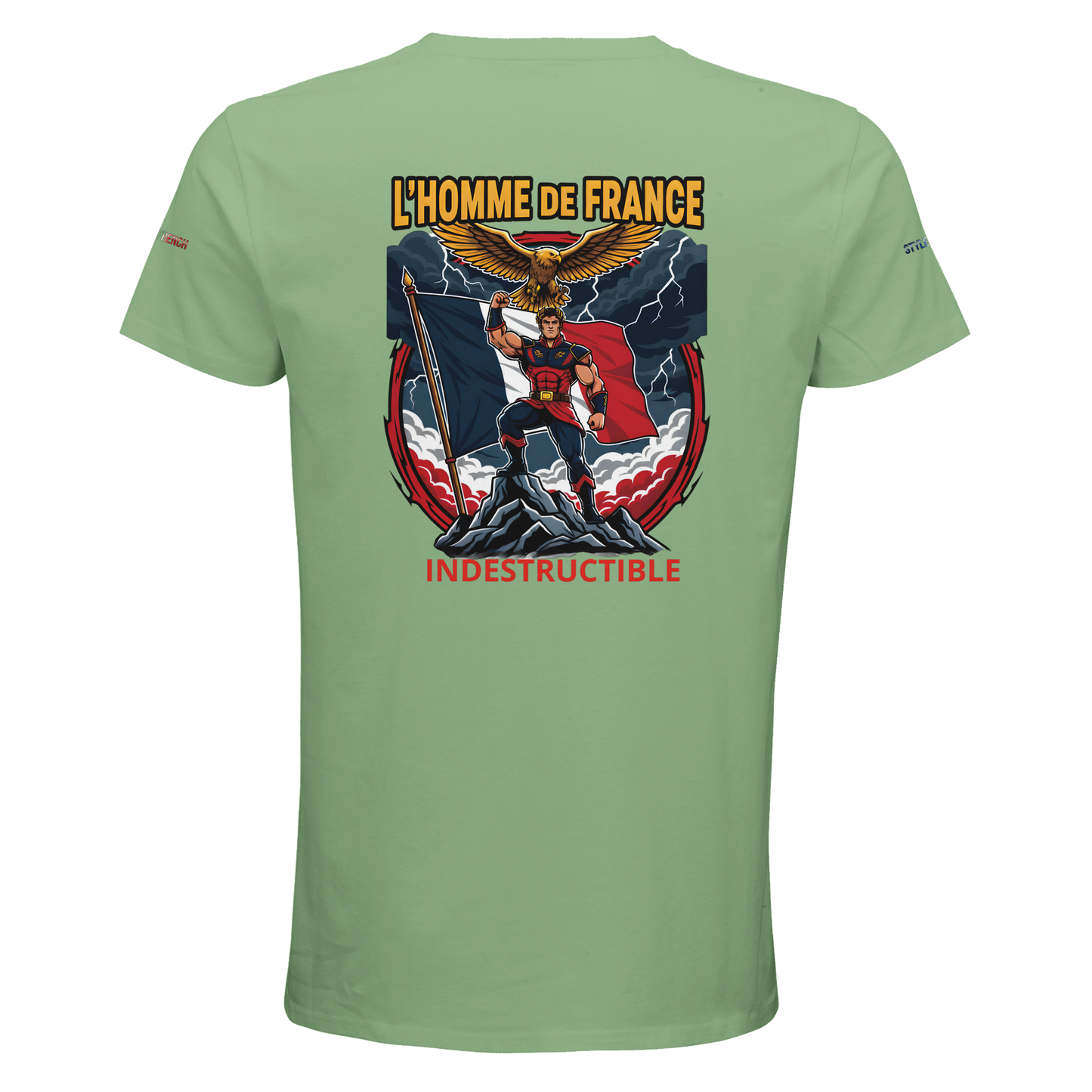 Men's French Style Organic Fitted T-shirt | SOL'S Pioneer Men 03565