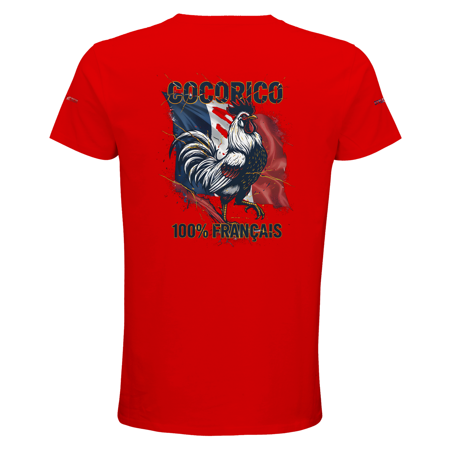 T-Shirt cocorico Herren French-Style Bio, tailliert | SOL'S Pioneer Men 03565