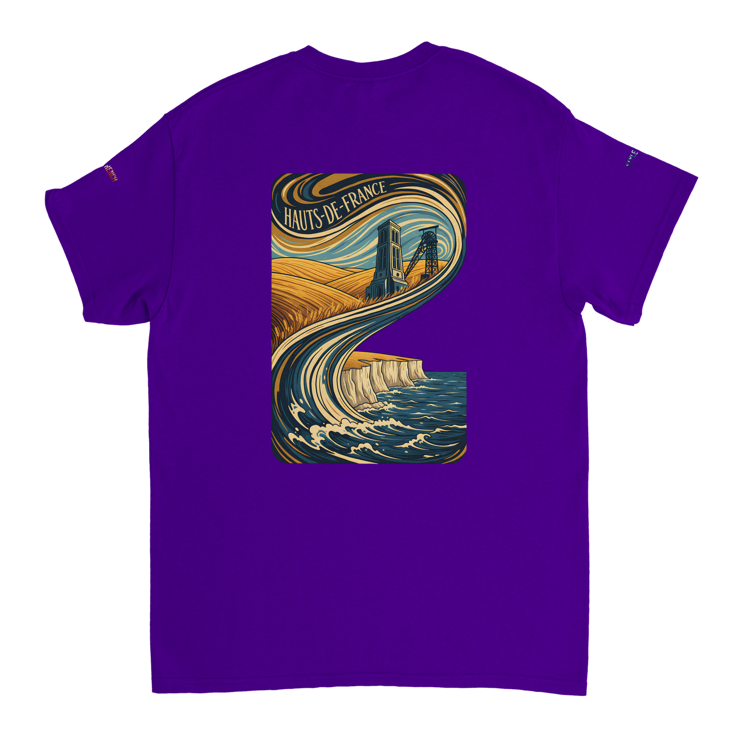 Unisex-T-Shirt Hochwertige Frankreich, dick, Rundhals | Gildan® 5000