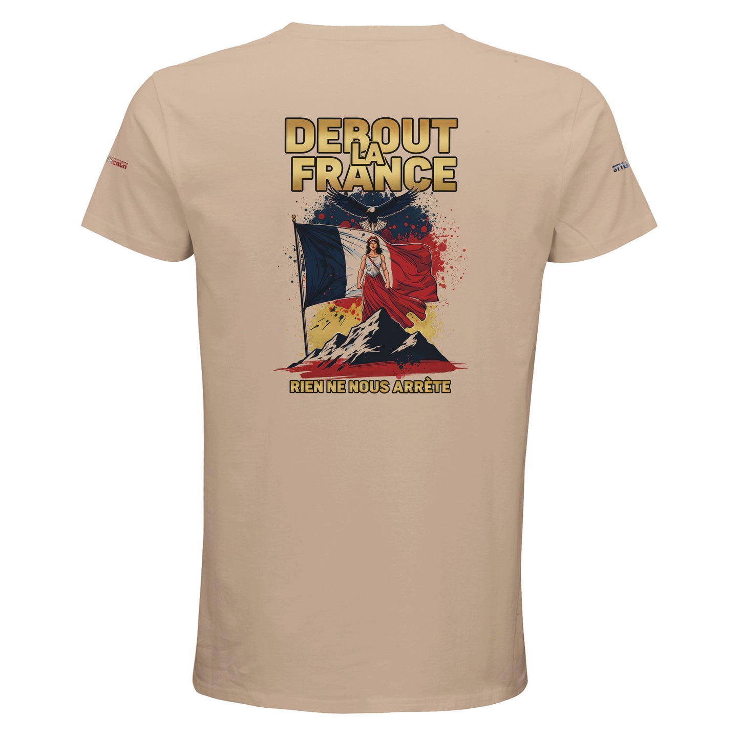 T-Shirt Damen debout la france Bio figurbetont | SOL'S Pioneer Men 03565