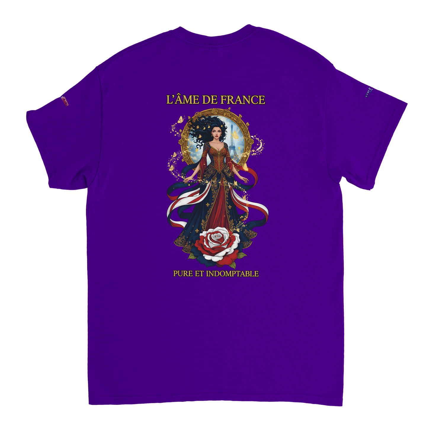 Women's T-shirt The Soul of France French Style Heavyweight Crewneck | Gildan® 5000