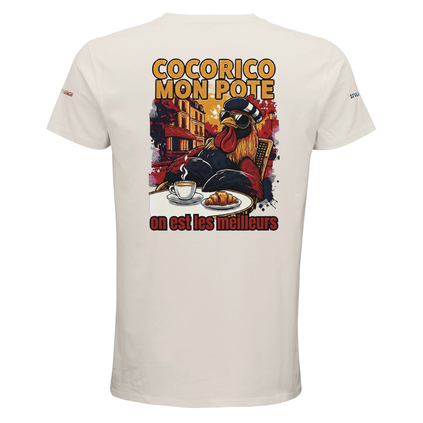 T-Shirt Cocorico Wir sind die Besten  Herren French Style  Bio Fitted | SOL'S Pioneer Men 03565