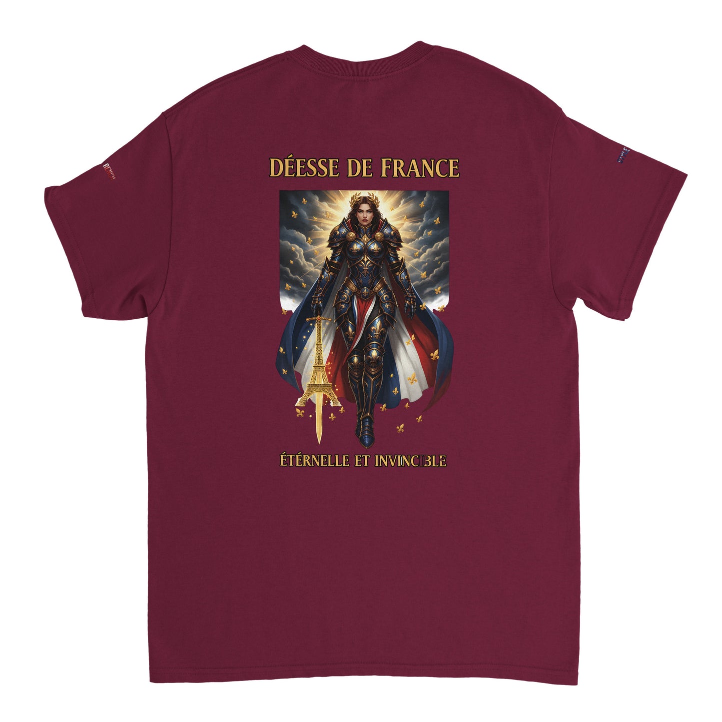 Women's Goddess of France Thick Crewneck T-Shirt | Gildan® 5000