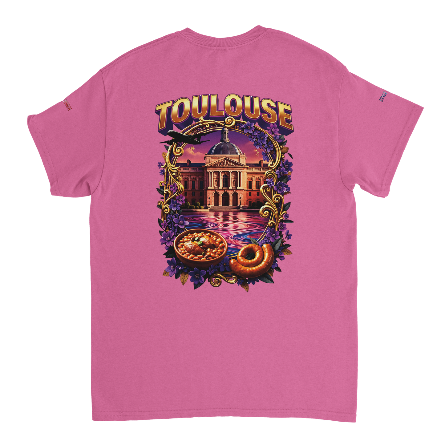 - Unisex Toulouse city of France heavy crewneck t-shirt | Gildan® 5000
